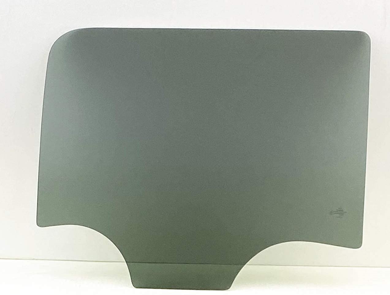 Passenger Right Side Rear Door Window Door Glass Compatible with Chevrolet Silverado GMC Sierra 1500 2014-2018 / 2500 3500 2015-2019 /4500 5500 6500 2019-2021 4-Door Crew Cab Pickup
