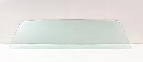 Clear Stationary Back Window Back Glass Compatible with Chevrolet S10 /GMC S15 /GMC Sonoma 1982-1993 Models Glass Only