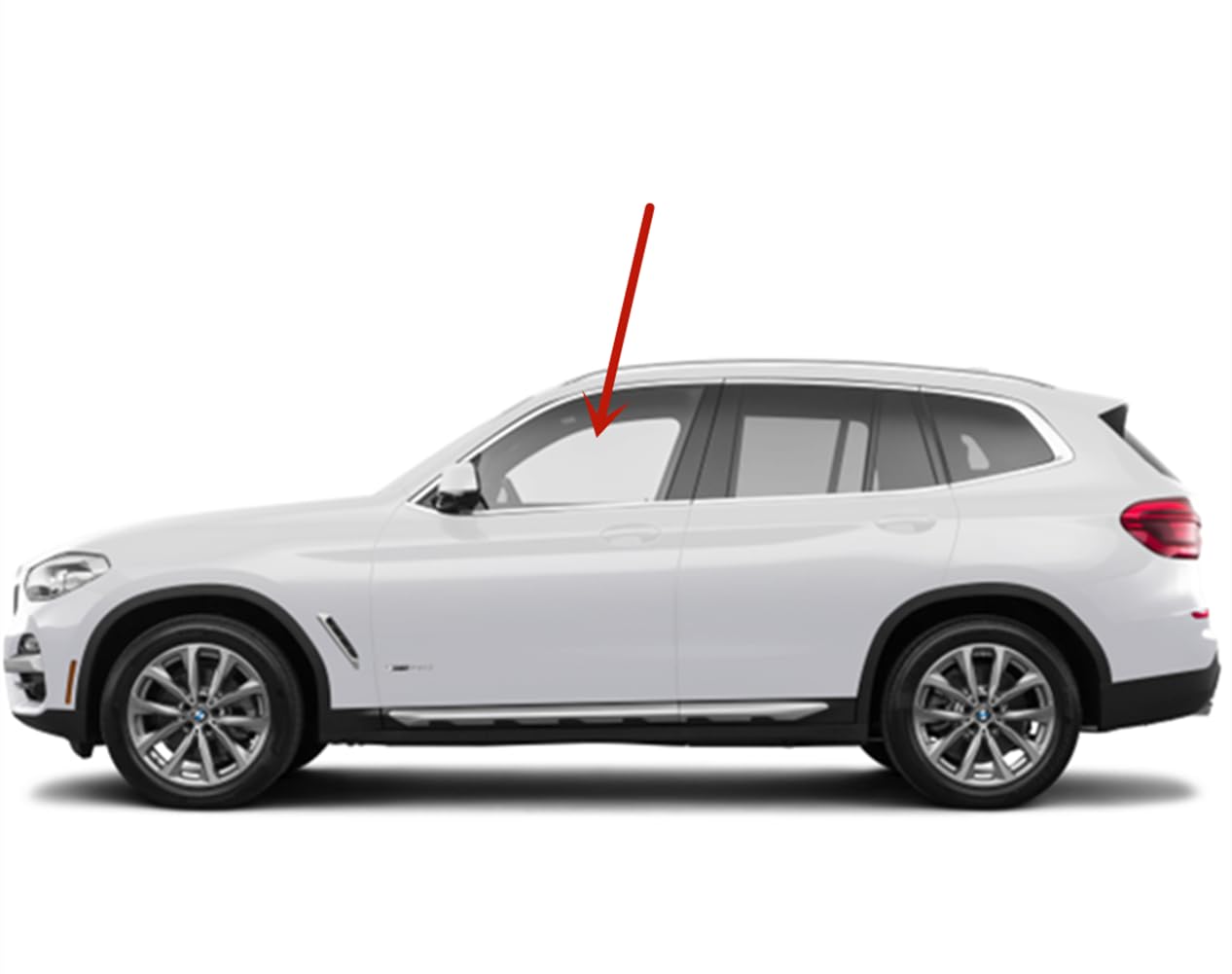 Laminated Driver Left Side Front Door Window Door Glass Compatible with BMW X3 2018-2024 Models
