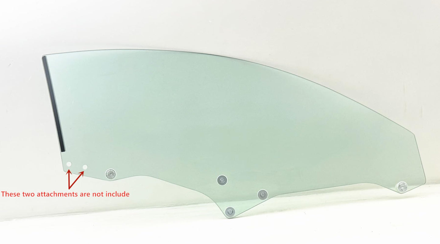 Passenger Right Side Door Window Door Glass Compatible with Lexus RC200t / RC300 / RC350 2015-2024 Models