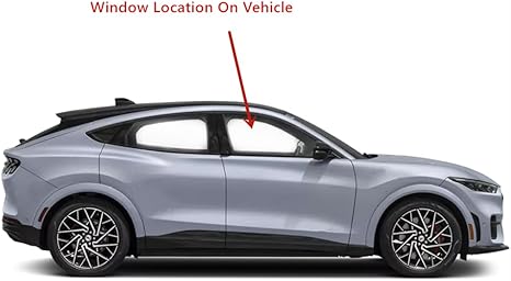 OEM Tempered Passenger Right Side Front Door Window Door Glass Compatible with Ford Mustang Mach-E 2021-2025 Models