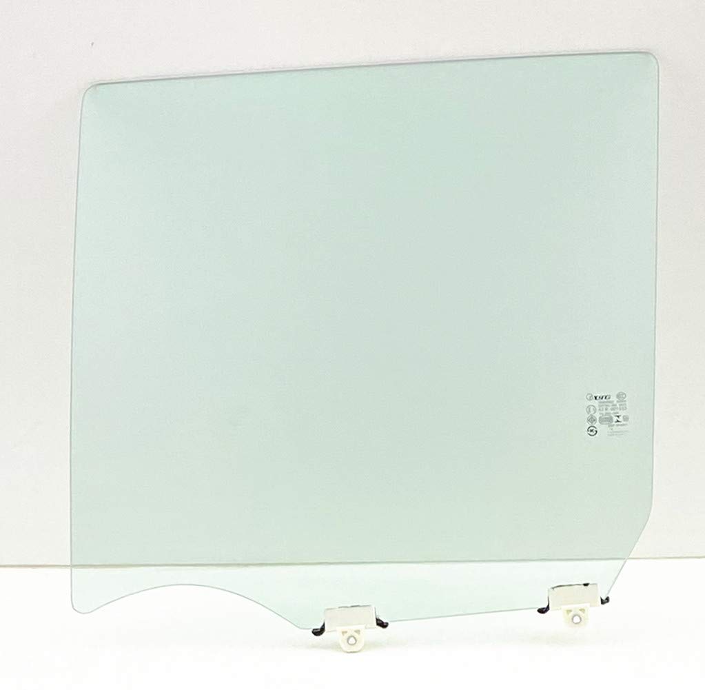Driver Left Side Rear Door Window Door Glass Compatible with Nissan Kicks 2017-2024 Models