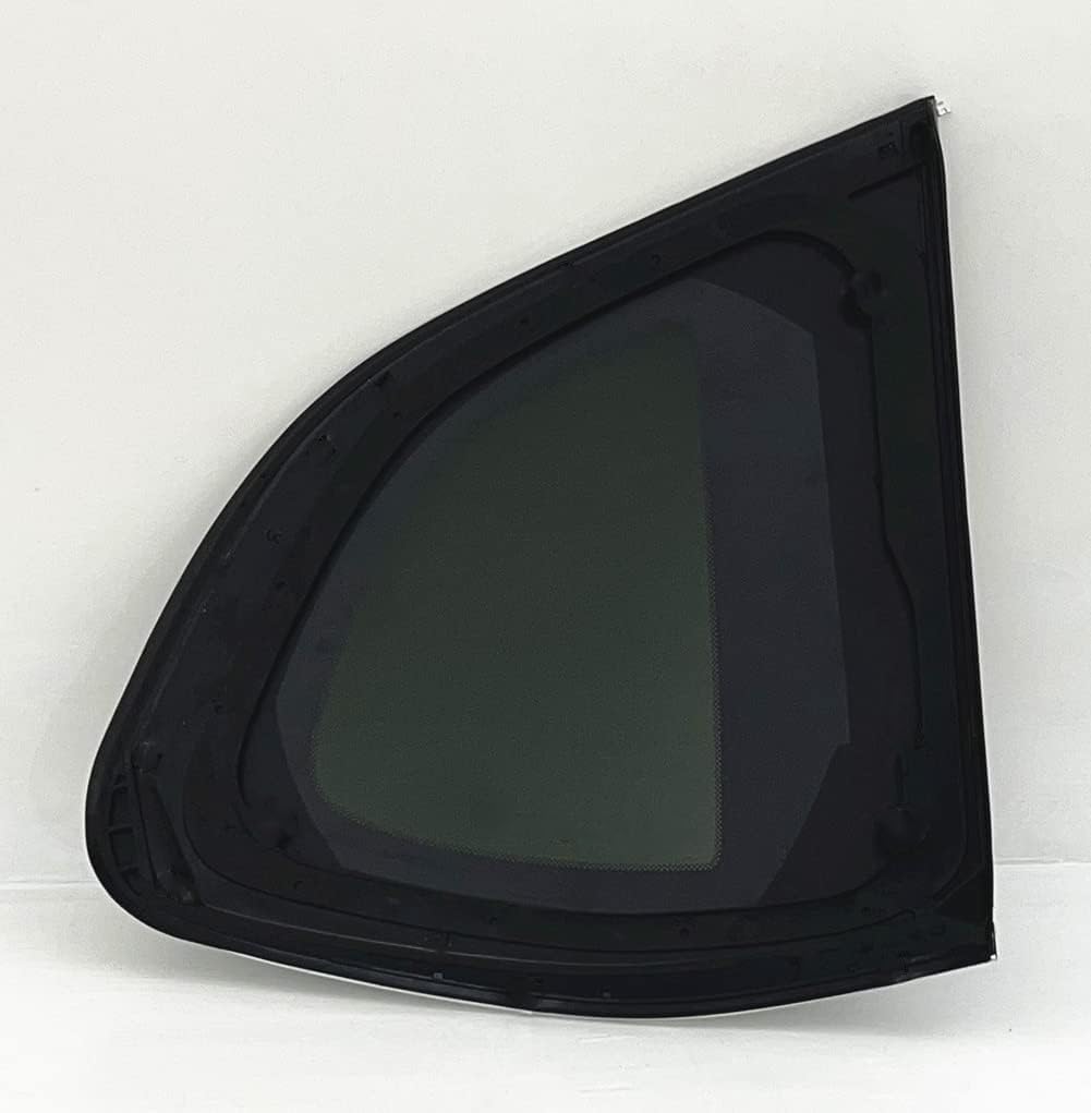 Chrome Moulding Style Driver Left Side Quater Window Quarter Glass Compatible with Buick Envision 2016-2020 Models