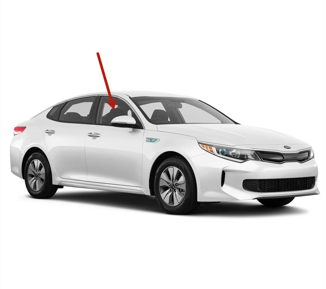 Laminated Passenger Right Side Front Door Window Door Glass Compatible with Kia Optima 2015 Models / Optima Hybrid 2014-2016 Models
