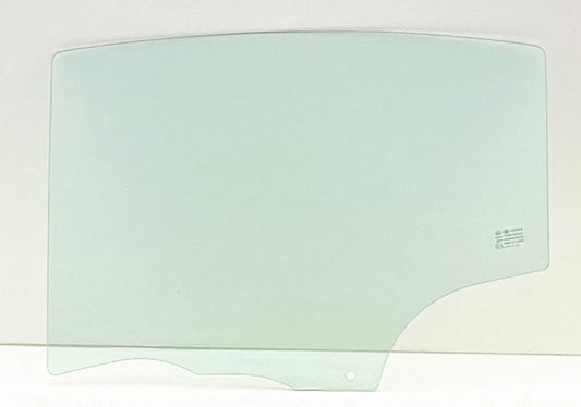 Driver Left Side Rear Door Window Door Glass Compatible with Mazda 3 2004-2009 4 Door Sedan Models