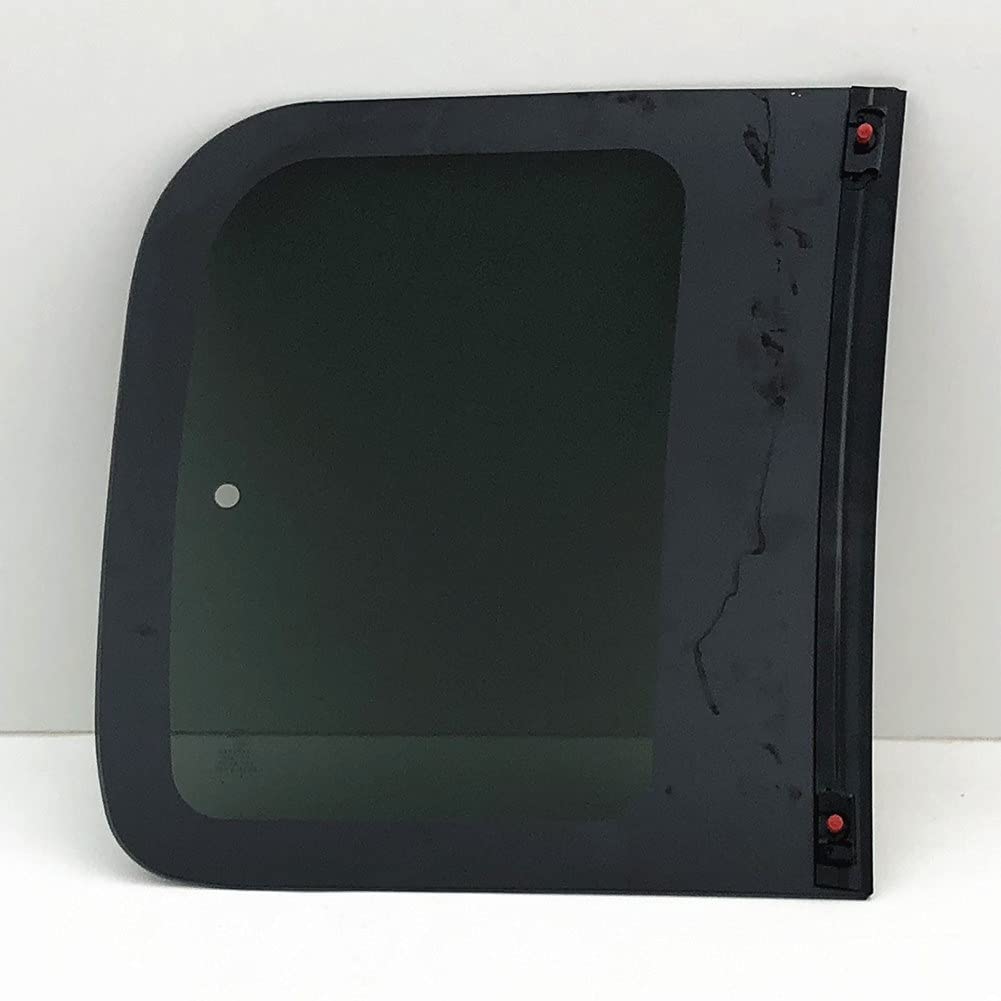 Driver Left Side Rear Quarter Window Quarter Glass Compatible with Dodge Dakota Pickup 2 Door Club Cab 1997-2004 Models