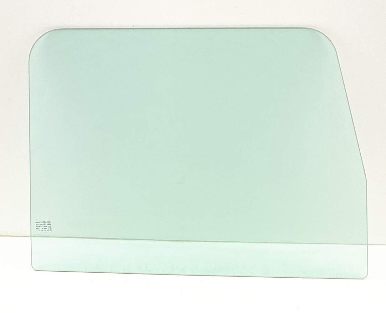 Passenger Right Side Front Door Window Door Glass Compatible with 2008-2018 Peterbilt 325 / 335 / 337 2014-2022 Models