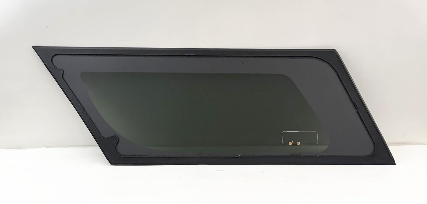 With Sensor Style Tempered Passenger Right Side Quarter Window Quarter Glass Compatible with Cadillac Escalade ESV 2021-2025 Models ( Not For Escalade )