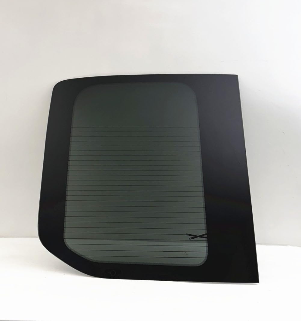 Heated Rear Back Window Back Glass Driver Left Side Compatible with Ford Transit 100.8" Mid-Roof & 110.2" High-Roof 2015-2025 Models (Not for Transit Connect, Or Low-Roof Transit)