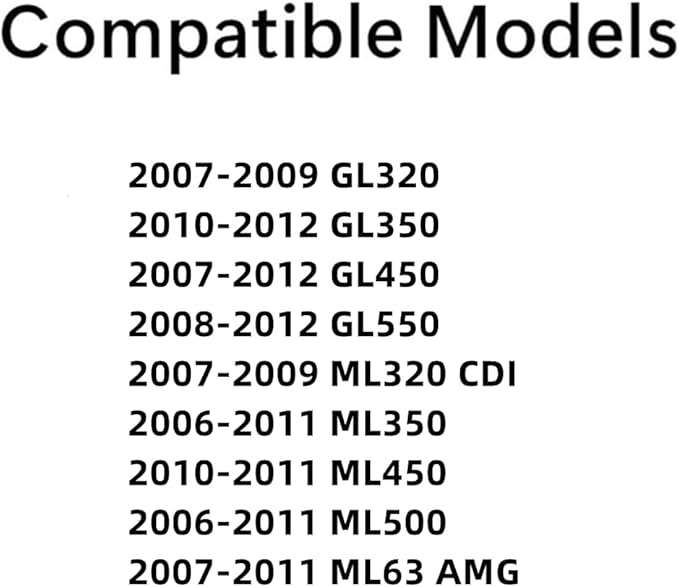 Laminated Driver Left Side Front Door Window Door Glass Compatible with Mercedes Benz GL320 & GL350 & GL450 & GL550 2006-2012 Models / ML320 & ML350 & ML450 & ML500 & ML63AMG 2006-2011 Models