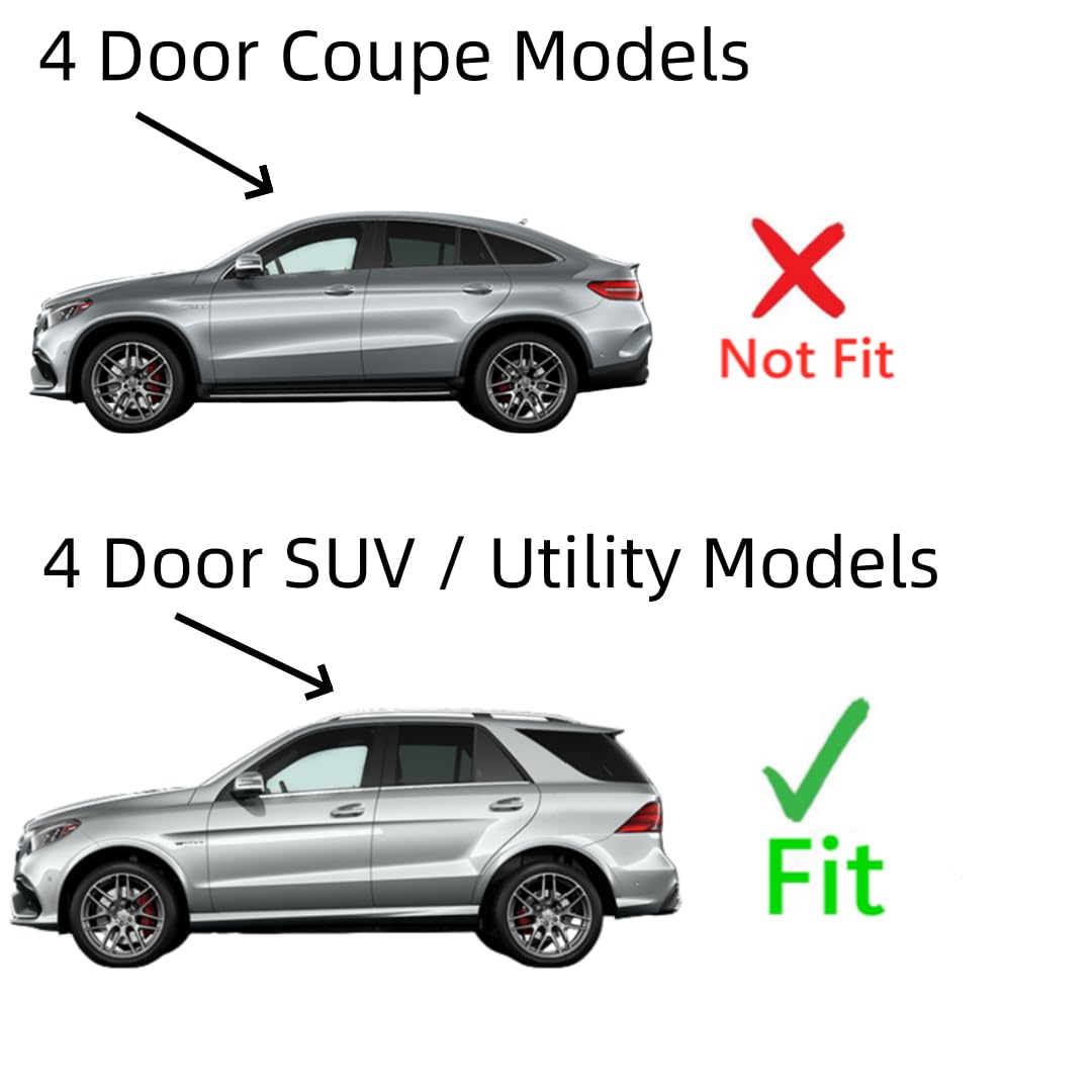 Driver Left Side Front Door Window Door Glass Compatible with Mercedes Benz GL350 GL450 GL550 GLE350 GLE450AMG GLE550e GL63AMG GLS450AMG GLS550 GLS63AMG 2013-2019 4 Door SUV Models