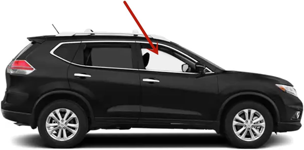 Laminated Passenger Right Side Front Door Window Door Glass Compatible with Nissan Rogue 2019-2020 Models (Not For Rogue Sport or Rogue Select)
