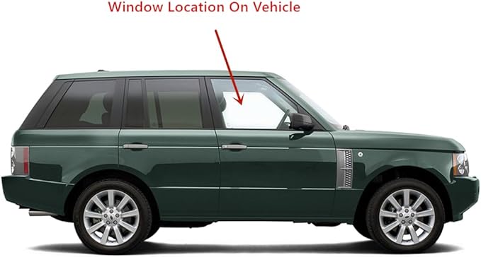 Passenger Right Side Front Door Window Door Glass Laminated Compatible with Land Rover Range Rover 2006-2007 Models