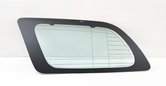 W/ Sunshade Hook & Antenna Style Tempered Passenger Right Side Quarter Window Quarter Glass Compatible with Toyota Sequoia 2008-2022 Models