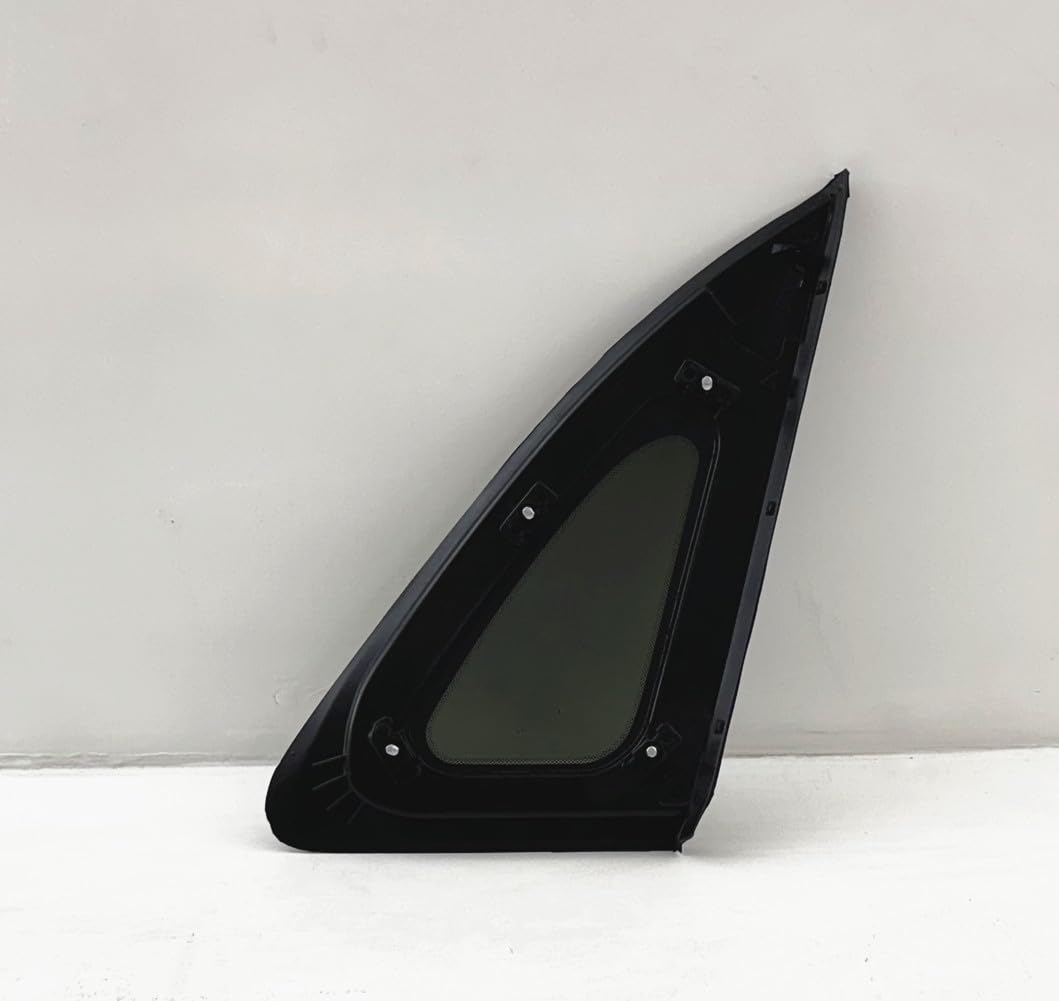 Tempered Driver Left Side Rear Quarter Window Quarter Glass Compatible with Hyundai Kona / Kona N / Kona Electric 2018-2023 Models