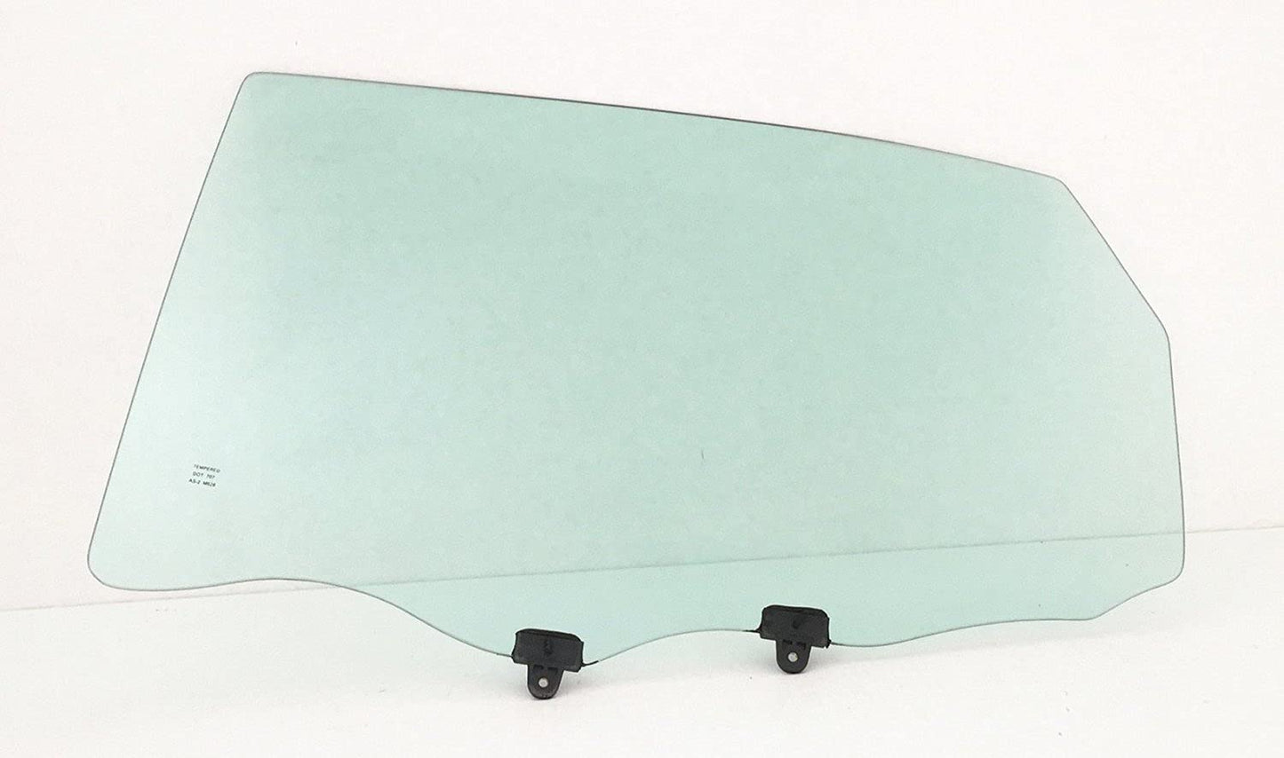 Driver Left Side Rear Door Window Door Glass Compatible with Chevrolet Impala 4 Door Sedan 2000-2005 Models