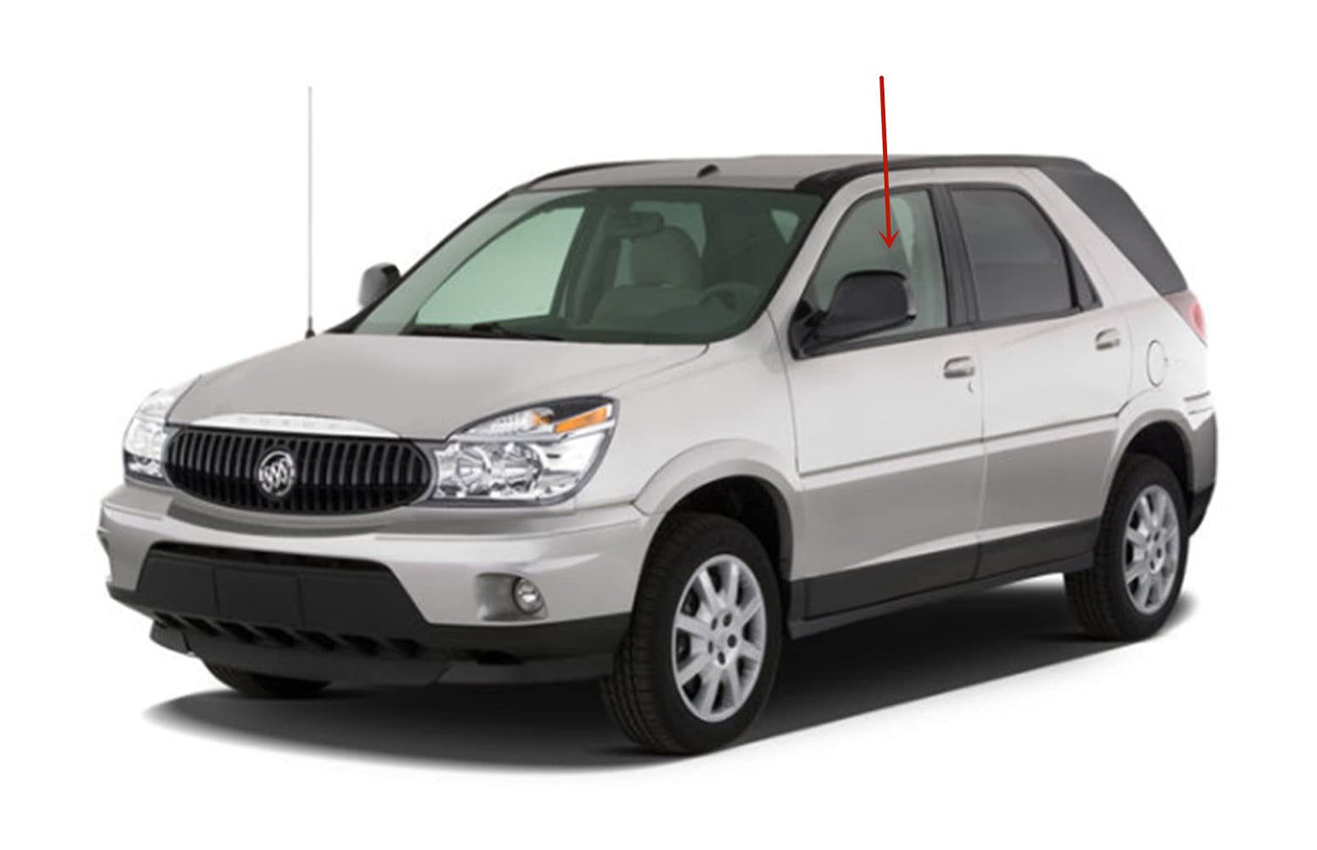 Laminated Driver Left Side Front Door Window Door Glass Compatible with Buick Rendezvous 2006-2007 Models