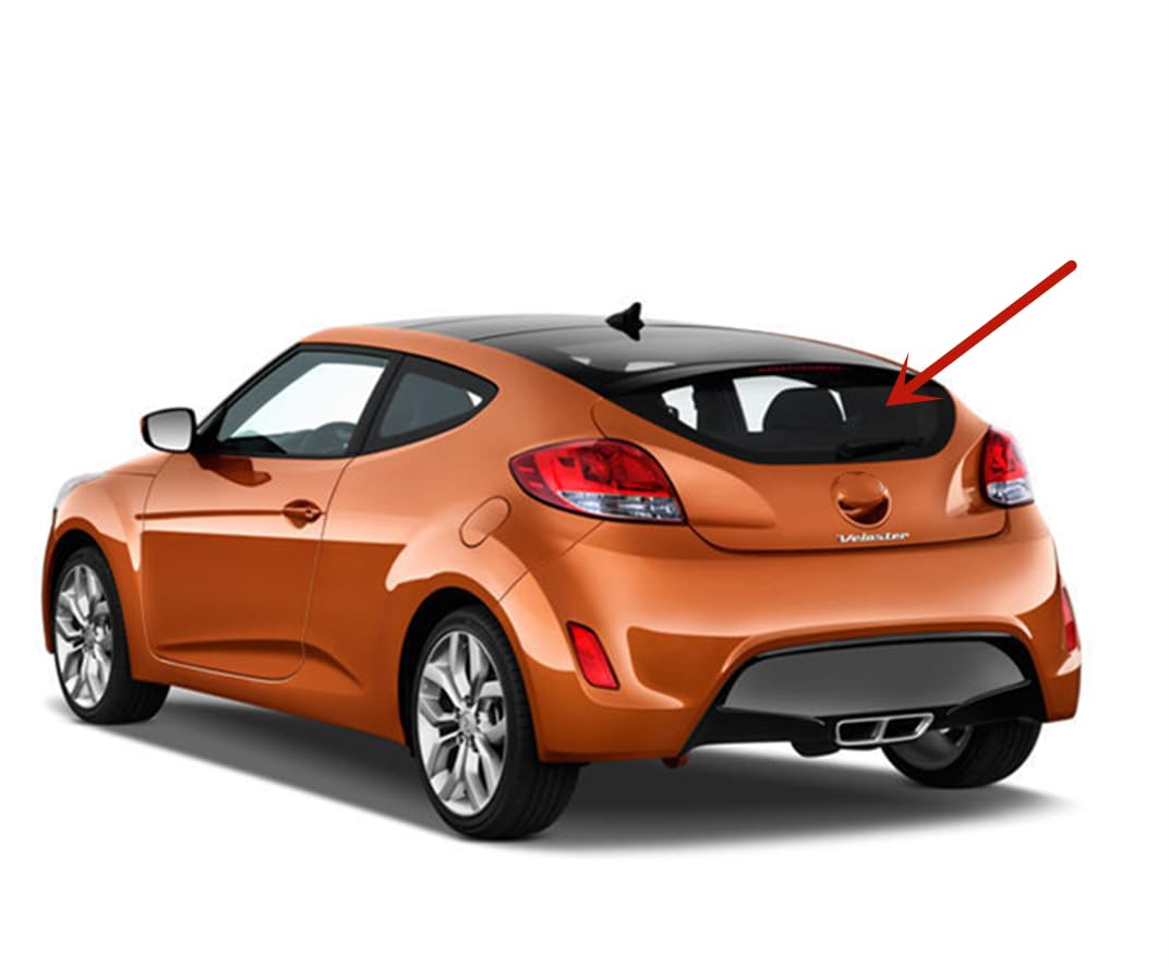 Heated Back Window Back Glass Compatible with Hyundai Veloster 2012-2017 Models