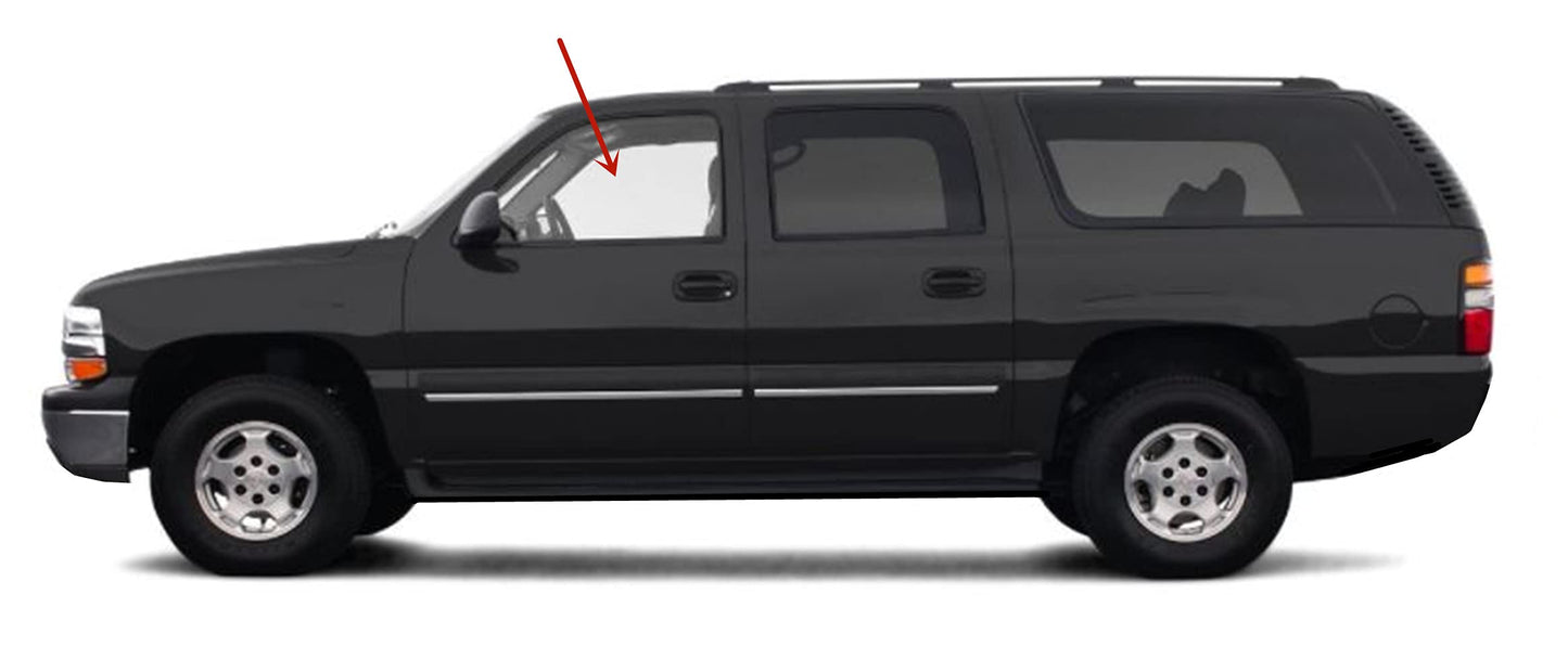 Laminated Driver Left Side Front Door Window Door Glass Compatible with Chevrolet Suburban/Tahoe 2015-2020 Models