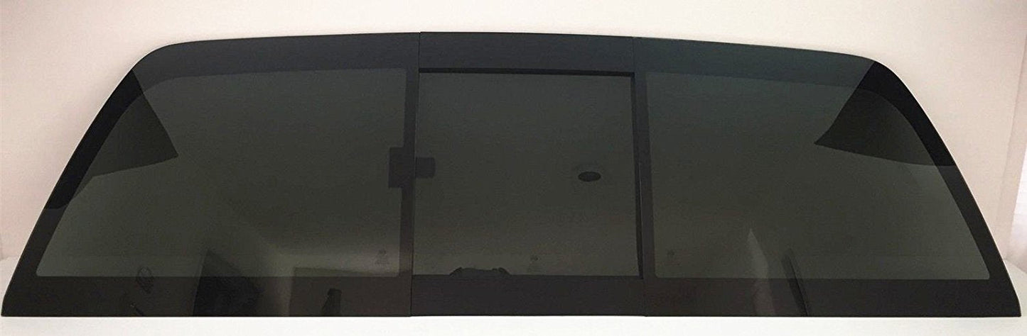 Sliding Back Window Glass Manual Back Slider Compatible with Toyota Tundra Pickup 2007-2021 Models