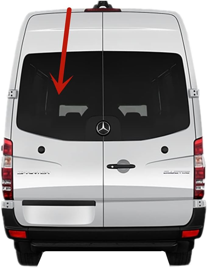 Factory Privacy Titned Back Window Back Glass Driver Left Side Compatible with Dodge Sprinter/Freightliner Sprinter/Mercedes Benz Sprinter 2007-2018 Models