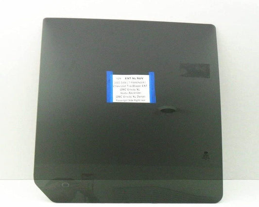 Passenger Right Side Rear Door Window Door Glass Compatible with Isuzu Ascender 7 Passenger SUV/Chevrolet TrailBlazer EXT/GMC Envoy XL/GMC Envoy XUV 2002-2006 Models