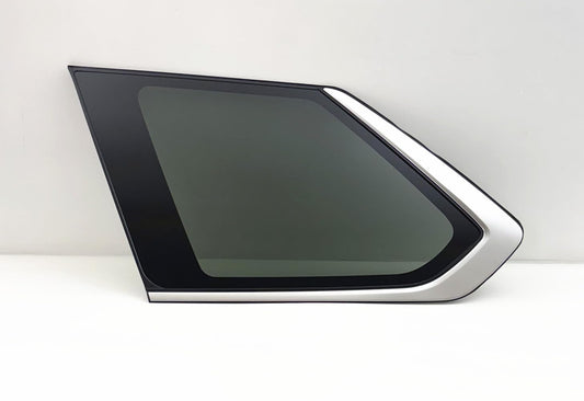 Chrome Moulding Driver Left Side Quarter Window Quarter Glass Compatible with Toyota Sequoia 2023-2025 Models