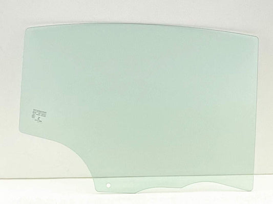 Passenger Right Side Rear Door Window Door Glass Compatible with Mazda 3 2004-2009 4 Door Sedan Models