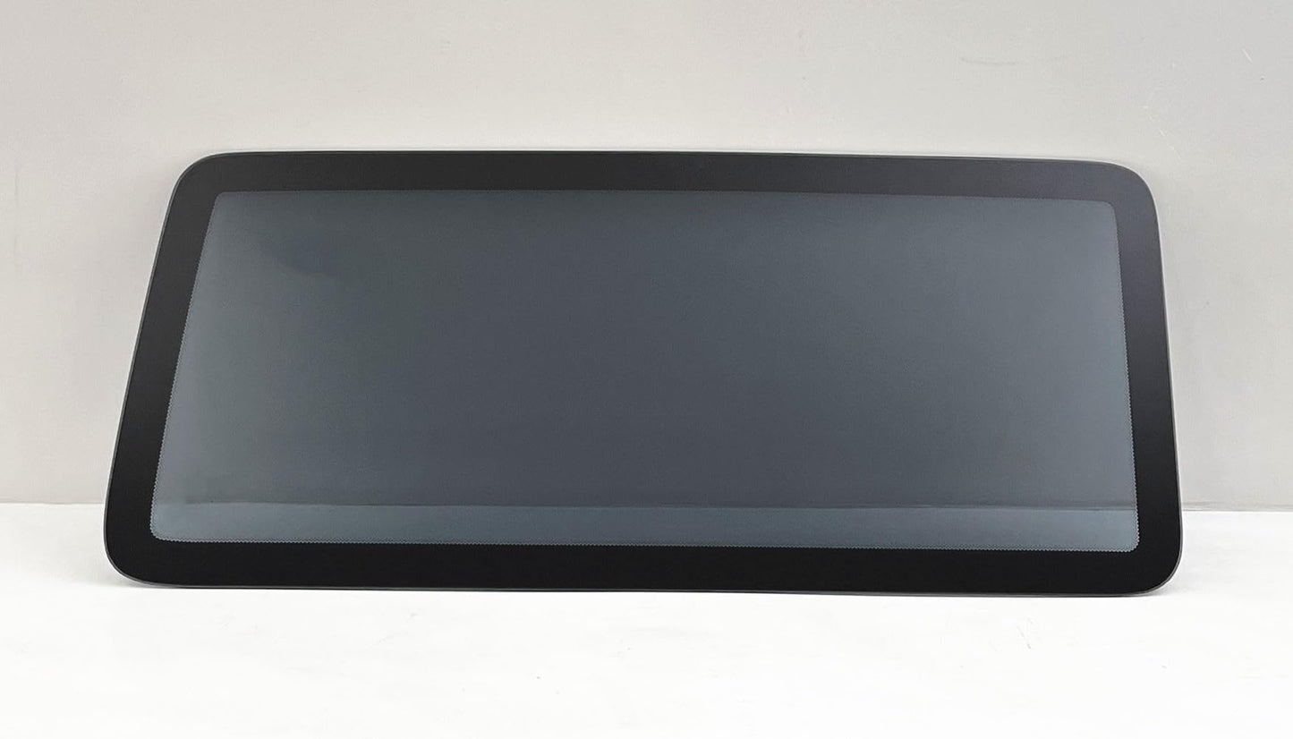 Laminated Passenger Right Side Quarter Window Quarter Glass Compatible with Jeep Wrangler 2-Door 2018-2025 Models