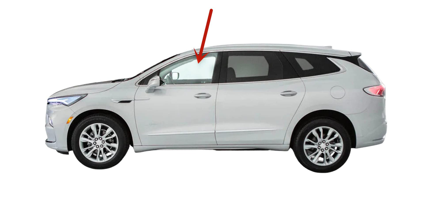 Laminated Driver Left Side Front Door Window Door Glass Compatible with Buick Enclave 2018-2024 Models