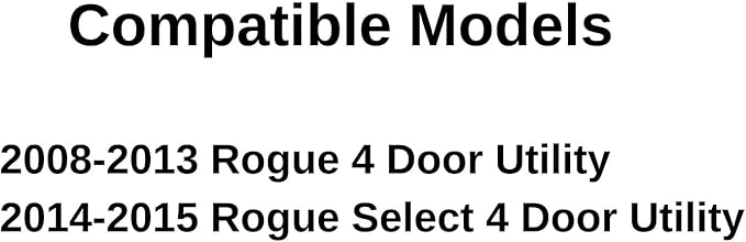 Heated Back Tailgate Window Back Glass Compatible with Nissan Rogue 2008-2013 Models / Rogue Select 2014-2015 Models