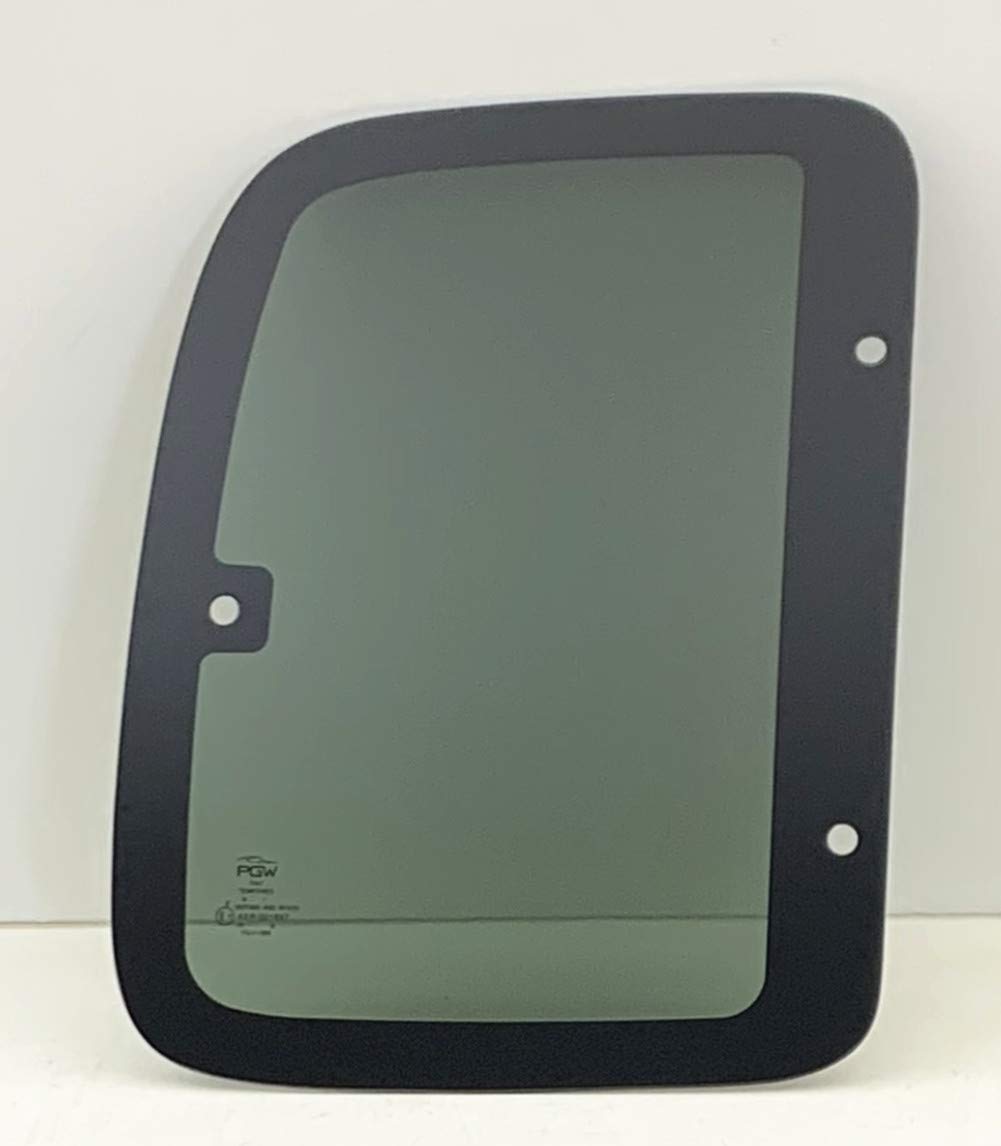 Passenger Right Side Rear Quarter Window Quarter Glass Compatible with Toyota Tacoma Pickup 2 Door Extended Cab 2001-2004 Models