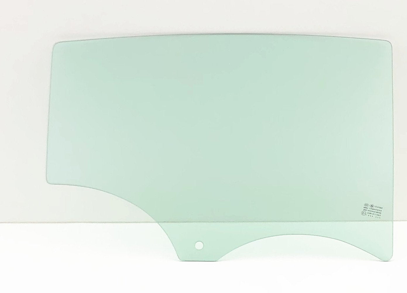 Passenger Right Side Rear Door Window Door Glass Compatible with Chevrolet Volt 2016-2019 Models