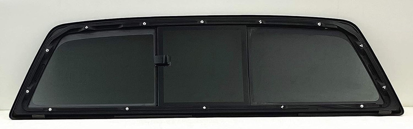 Rear Back Manual Slider Window Glass Compatible with Kia Rondo Ford F150 2004-2014 Models (Not for F150Heritage)