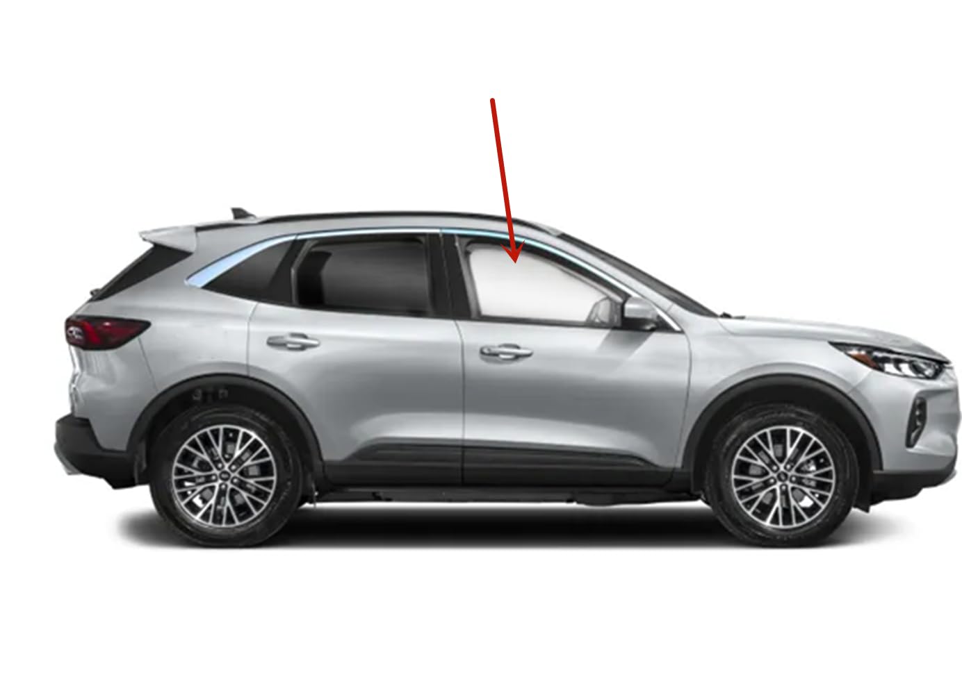 Laminated Passenger Right Side Front Door Window Door Glass Compatible with Ford Escape 2020-2025 Models