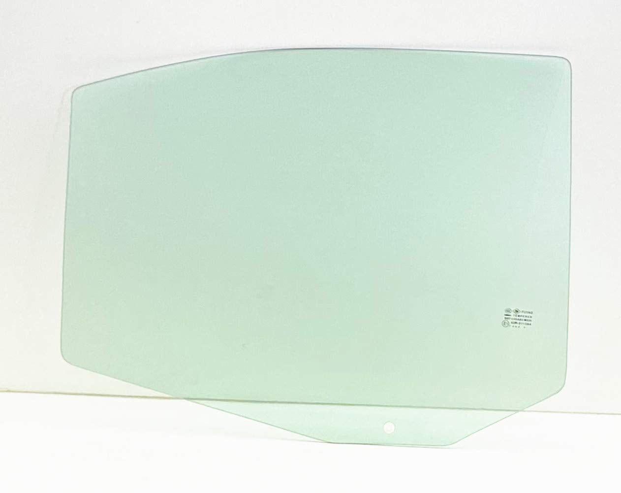 Passenger Right Side Rear Door Window Door Glass Compatible with Pontiac G6 4 Door Sedan 2005-2010 Models