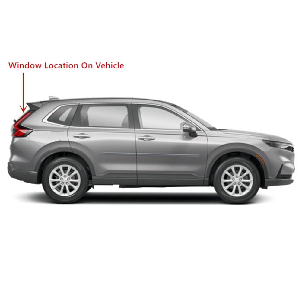 Heated Rear Tailgate Liftgate Back Window Back Glass Compatible with Honda CR-V 2023-2025 Models