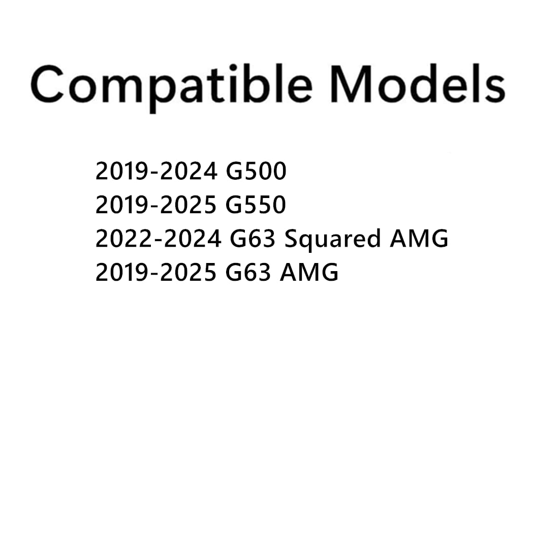 Heated Rear Back Window Back Glass Compatible with Mercedes Benz G-Class G500 G550 G63 AMG 2019-2025 Models