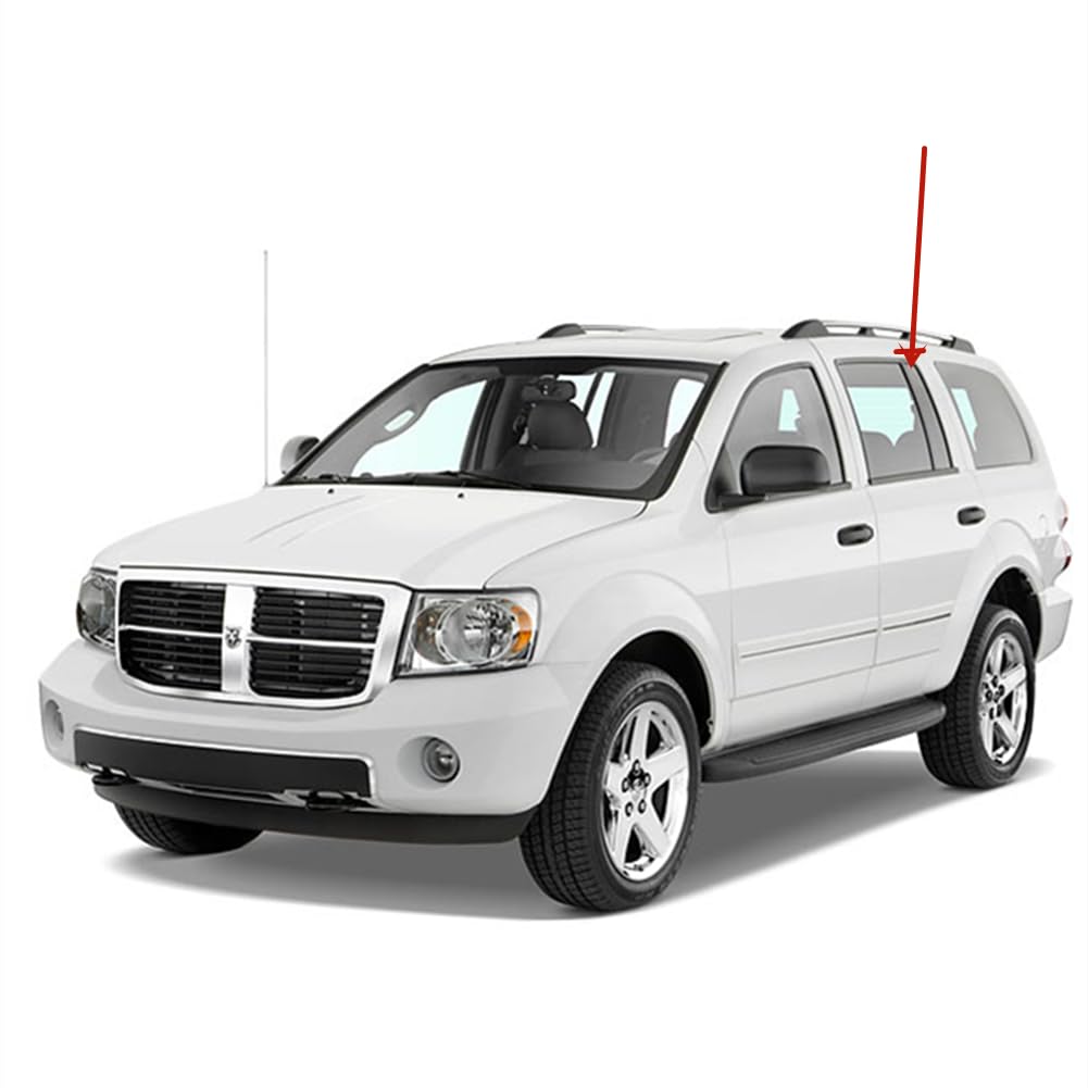 Driver Left Side Rear Vent Window Vent Glass Compatible with Dodge Durango 2004-2009 Models