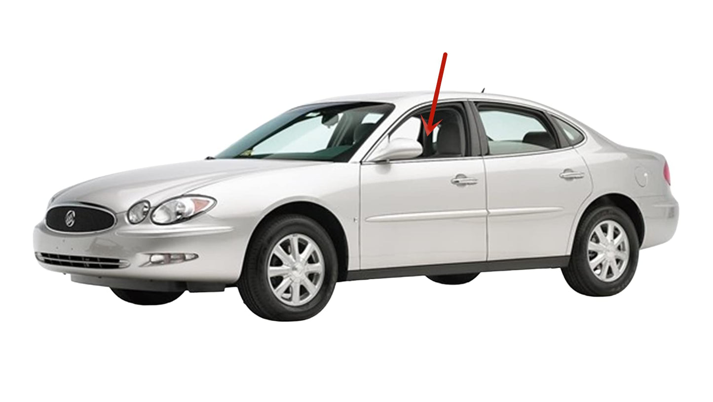 Driver Left Side Front Door Window Door Glass Laminated Compatible with Buick Lacrosse 4 Door Sedan 2005-2009 Models