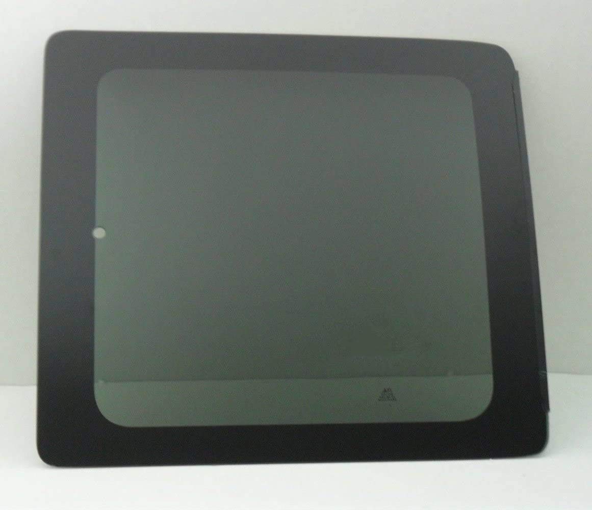 Movable Passenger Right Side Front Hinged Door Window Door Glass Compatible with Chevrolet Express / GMC Savana 1996-2025 Models