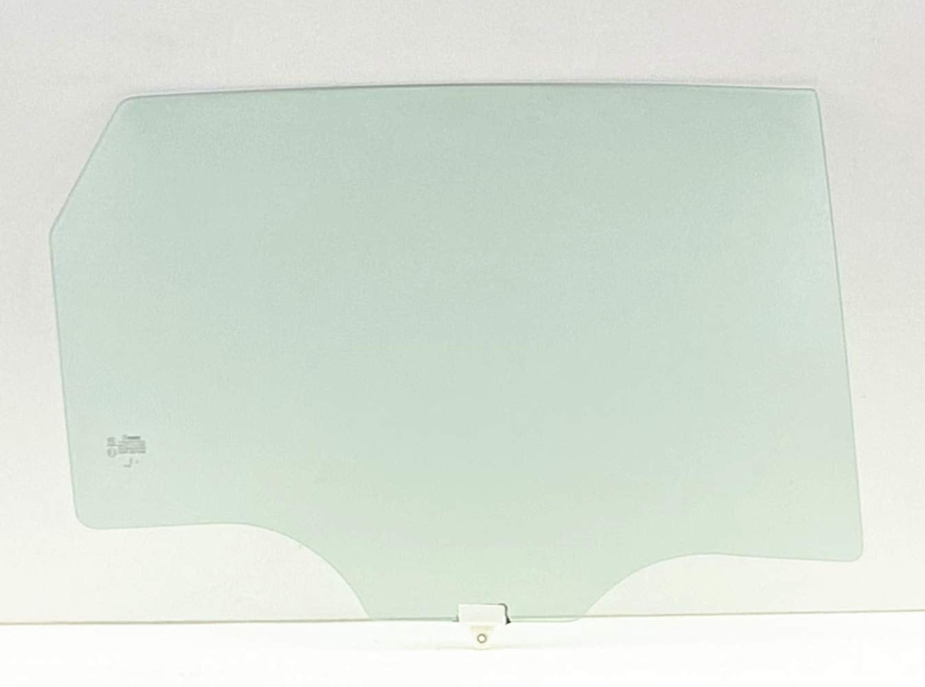 Passenger Right Side Rear Door Window Door Glass Compatible with Hyundai Elantra 2009-2011 / Elantra Touring 2012 4 Door Wagon Models