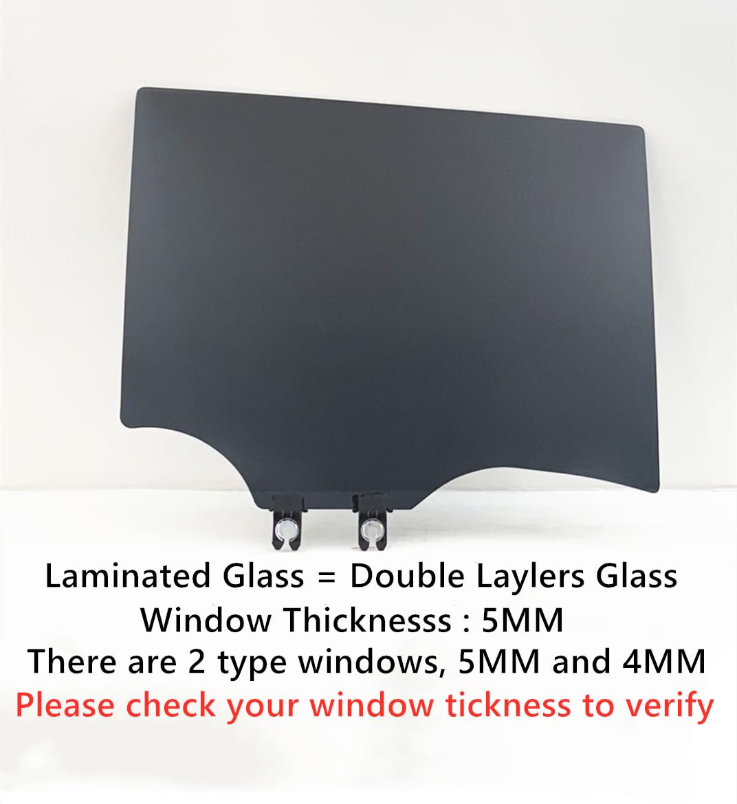 5MM Thickness Laminated Privacy Passenger Right Side Rear Door Window Door Glass Compatible with Jeep Grand Cherokee L 2021-2025 Models