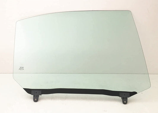 Passenger Right Side Rear Door Window Door Glass Compatible with Hyundai Elantra 4 Door Sedan 2001-2006 Models