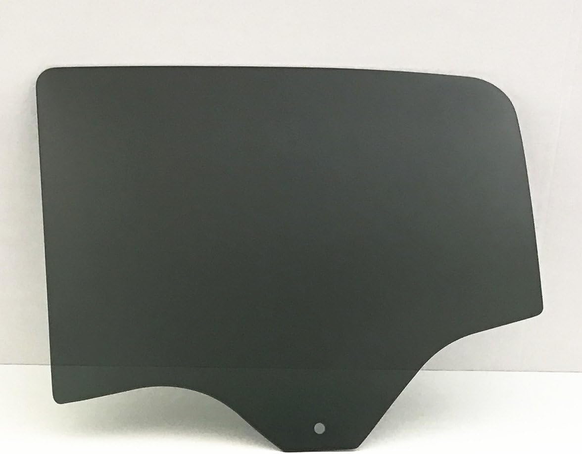 Tempered Driver Left Side Rear Door Window Door Glass Compatible with Chevrolet Colorado / GMC Canyon 2015-2022 4-Door Crew Cab Models