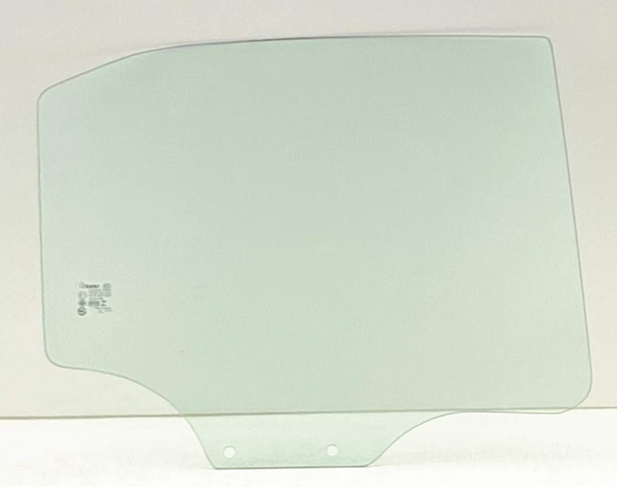 Passenger Right Side Rear Door Window Door Glass Compatible with Mitsubishi Mirage 4 Door Sedan 1997-2001 Models