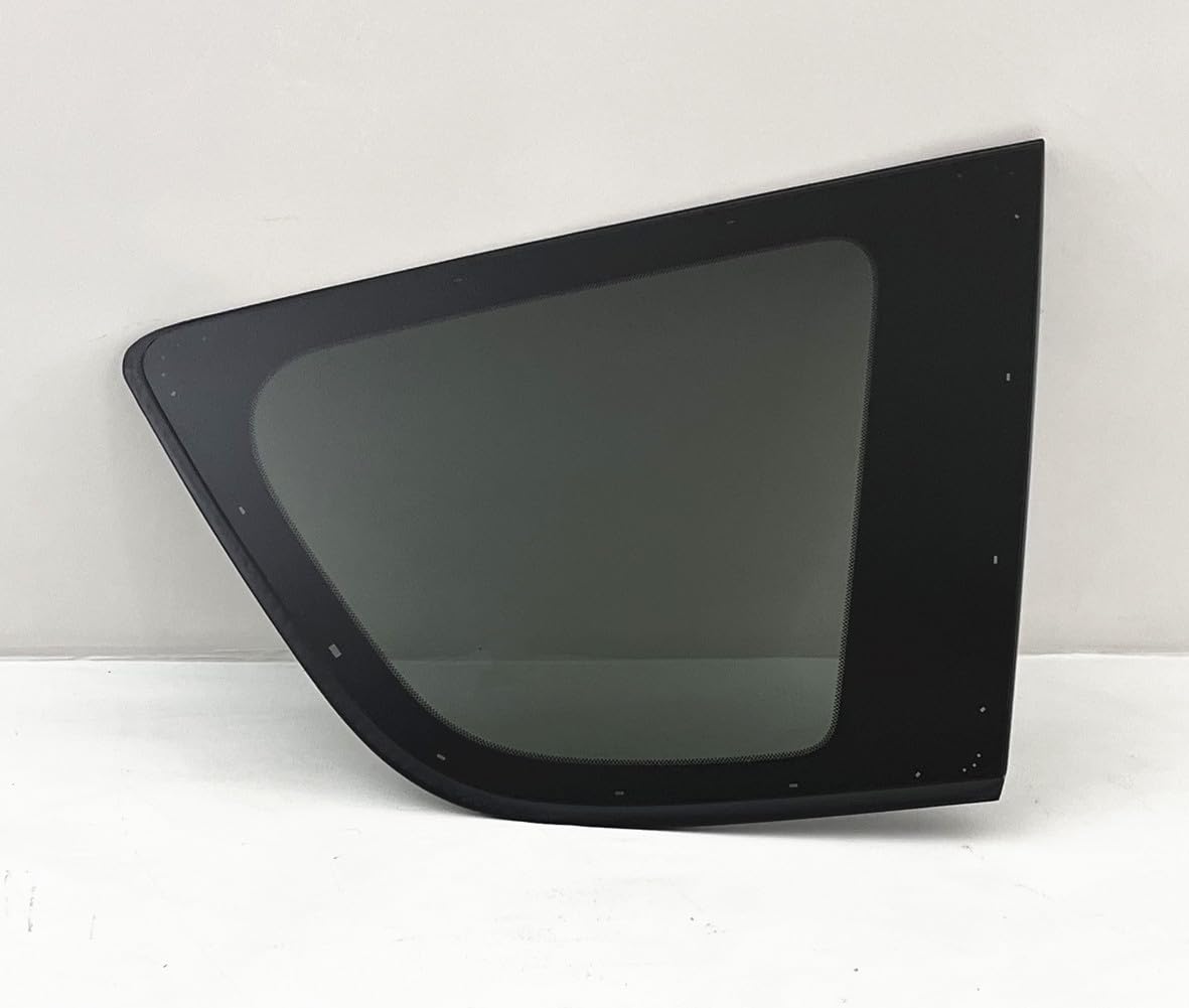 Tempered Passenger Right Side Quarter Window Quarter Glass Compatible with Toyota RAV4 2006-2012 Models