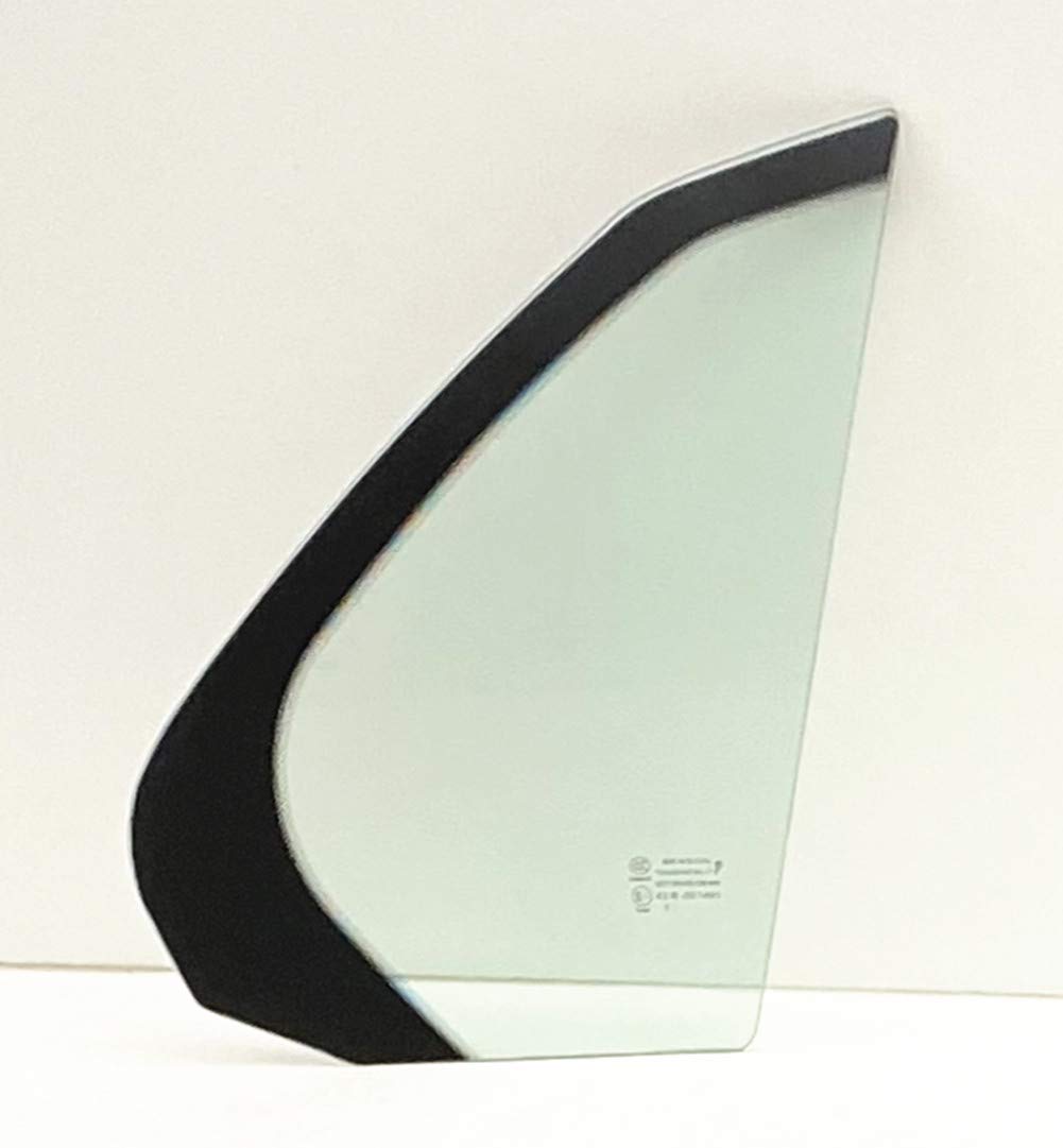 Passenger Right Side Rear Vent Window Vent Glass Compatible with Volkswagen Jetta 2006-2010 / GLI 2008-2010 4 Door Sedan Models