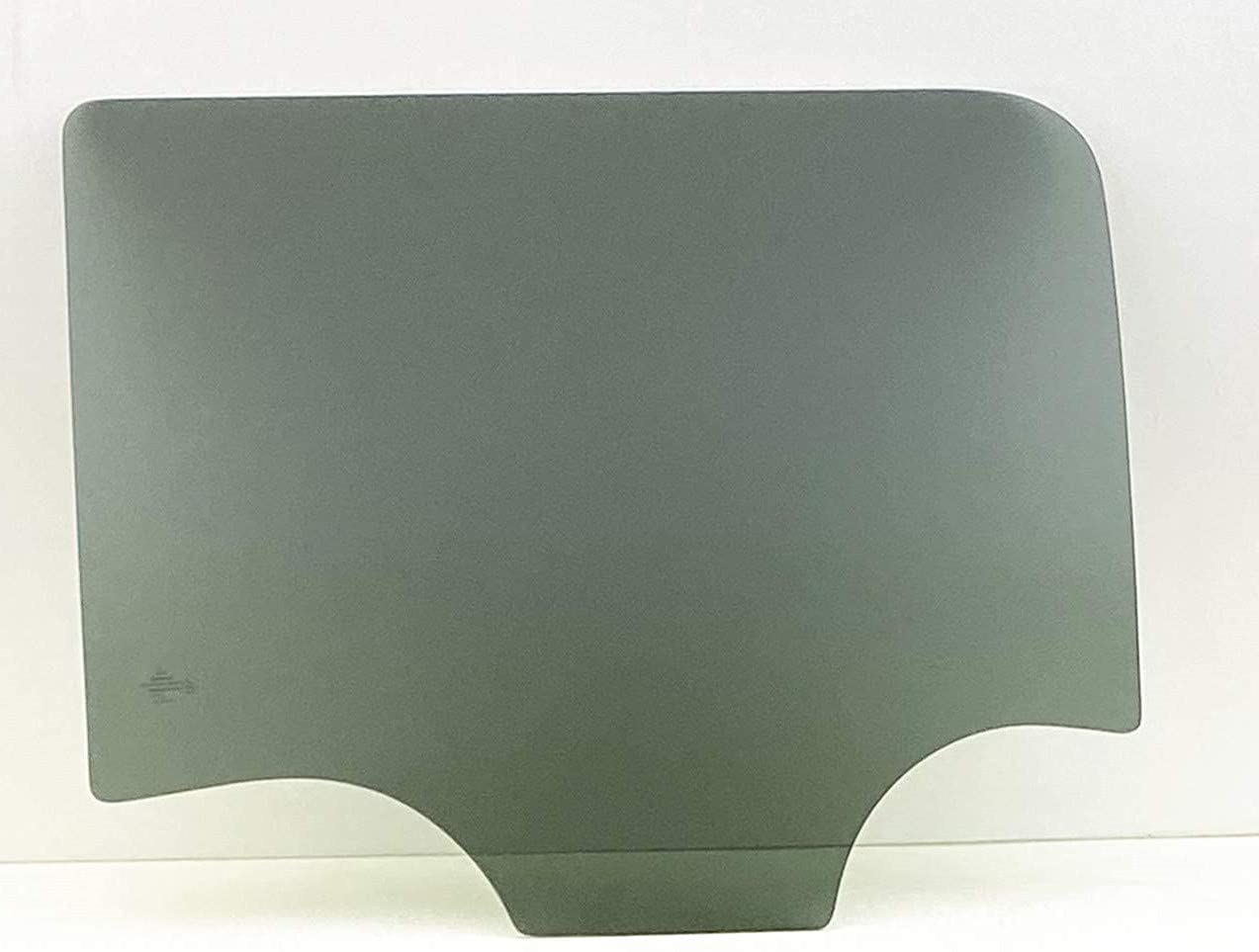 Driver Left Side Rear Door Window Door Glass Compatible with Chevrolet Silverado GMC Sierra 1500 2014-2018 / 2500 3500 2015-2019 /4500 5500 6500 2019-2021 4-Door Crew Cab Pickup