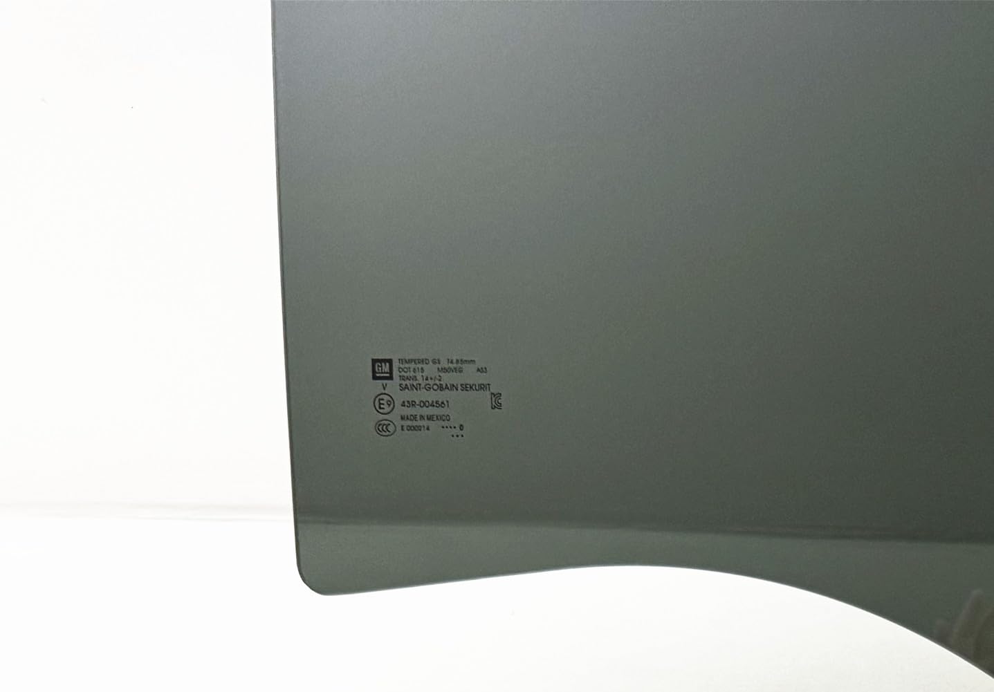 OE Tempered Driver Left Side Rear Door Window Door Glass Compatible with Escalade ESV 2021-2025 Models ( Not For Escalade )